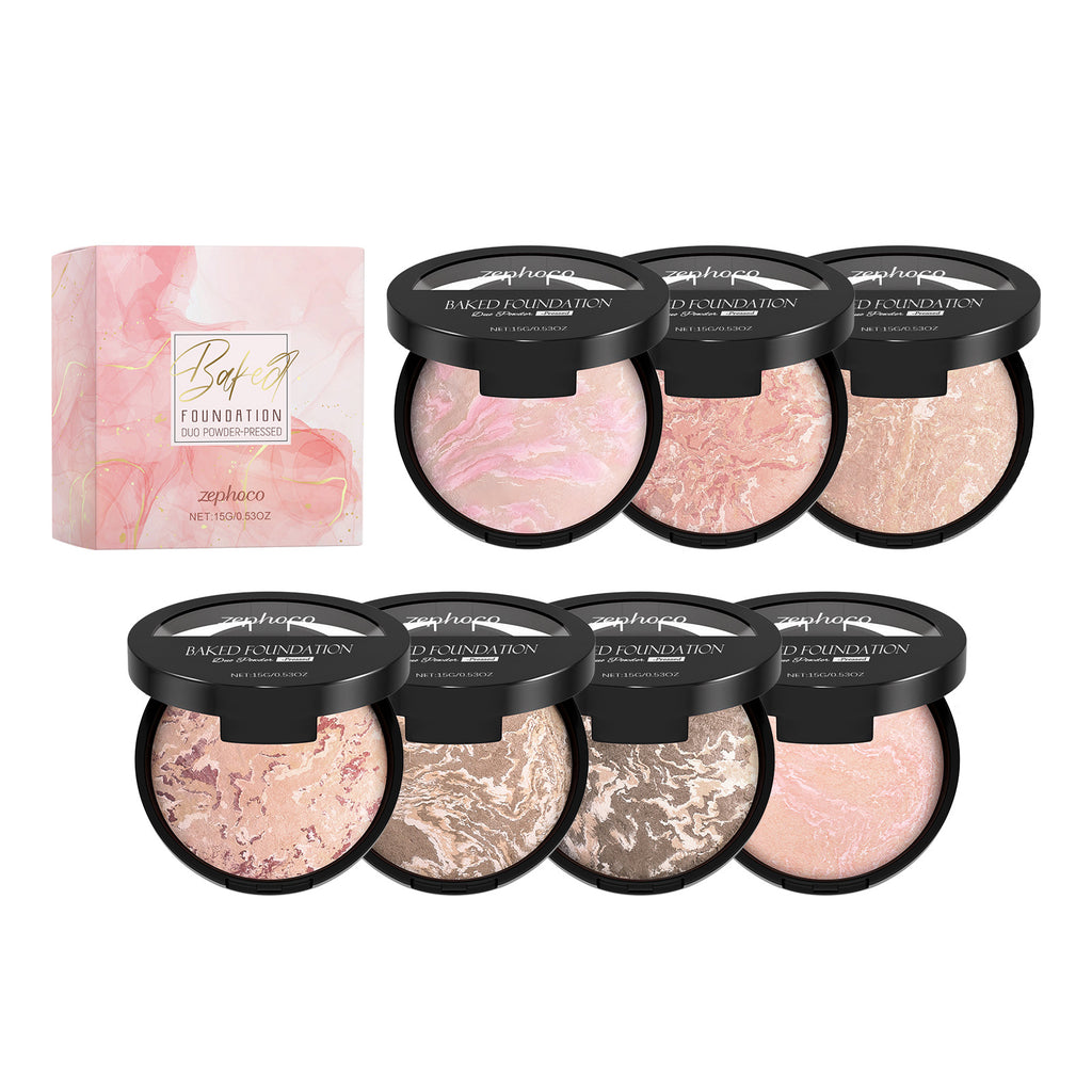 Makeup Setting Light And Thin Fit Delicate Mist Sense Makeup Effect Makeup Supplement Portable Concealer Powder